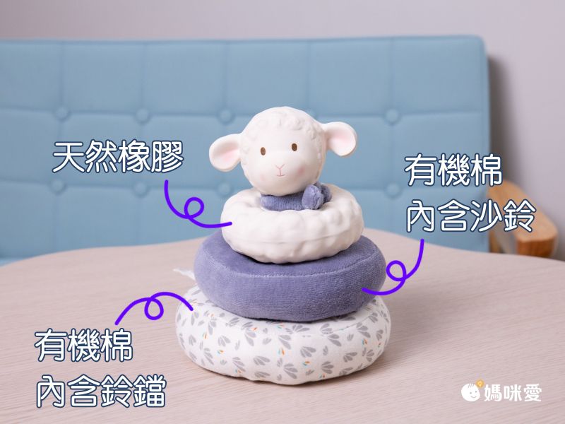 斯里蘭卡TIKIRI - 小羊疊疊樂-藍