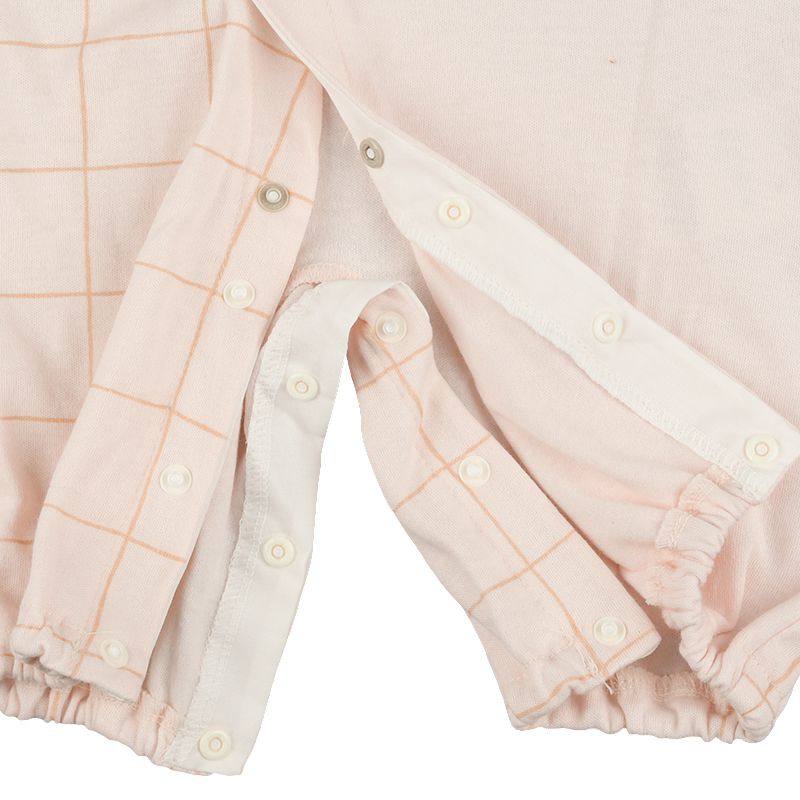 akachan honpo - 長袖連身衣-小鹿斑比-粉紅色 (50~60cm)