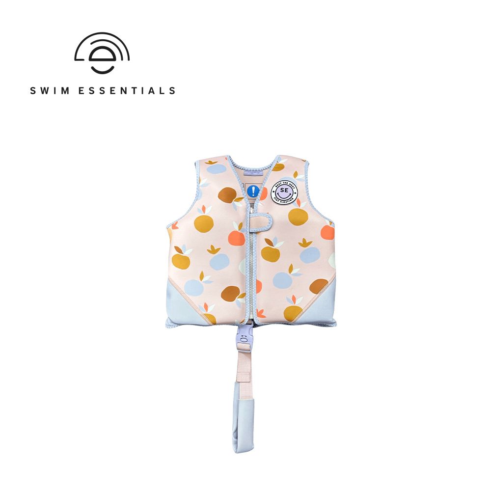 荷蘭 Swim Essentials - 兒童游泳漂浮背心(4-6Y)-夏日水果
