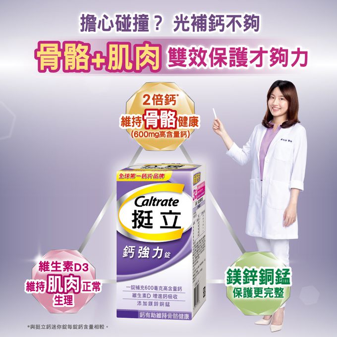 挺立 - 鈣強力錠-88錠