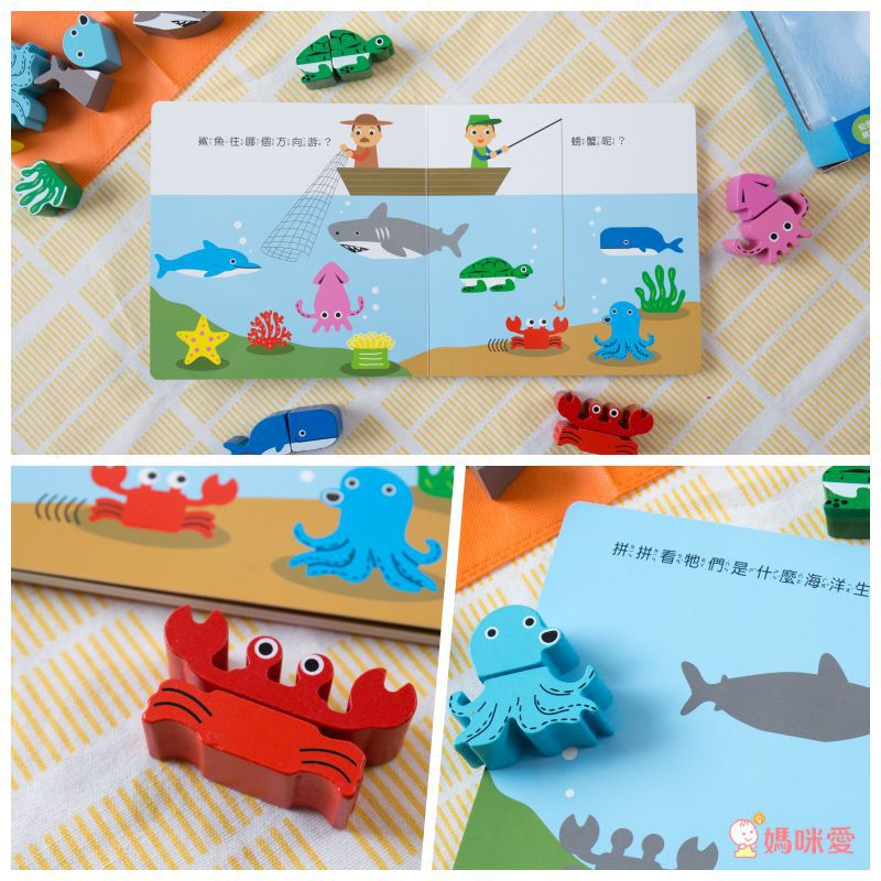 【生活自理】把飯吃光光＋刷牙小小兵＋五感套書＋字母積木書