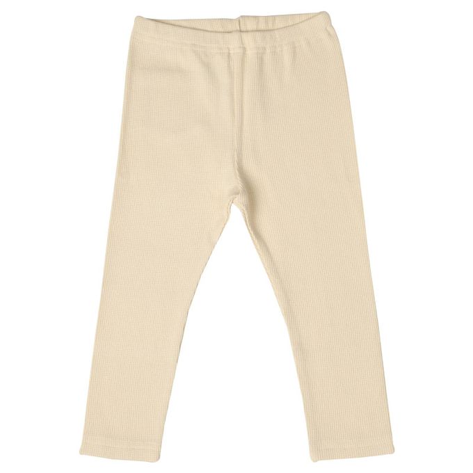 akachan honpo - 10分內搭褲-華夫格-象牙白色