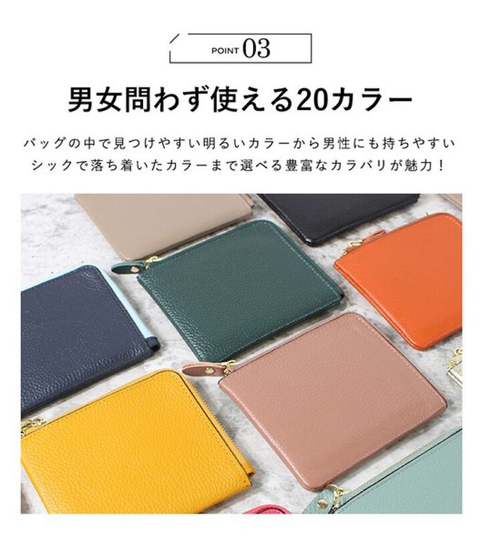 日本 LIZDAYS - 真皮迷你超輕巧拉鍊短夾-海軍藍x水藍 (11x9.5x1.5cm)