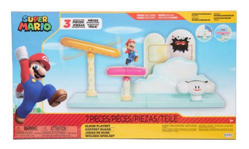 超級瑪利歐 - 任天堂2.5吋棉花糖雲海