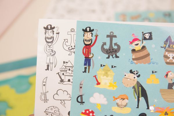 在家擁有小小畫室【澳洲 Tiger Tribe】旅行著色盒＆窗花彩繪