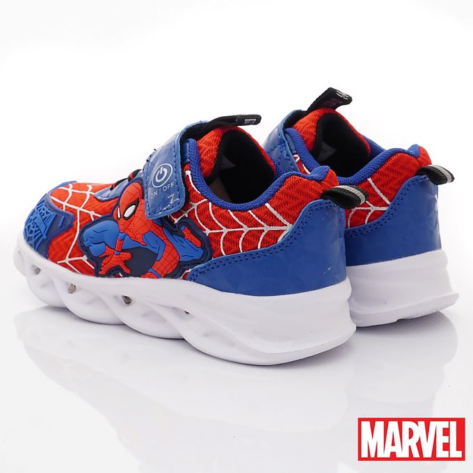 蜘蛛人-蜘蛛人減壓吸震電燈鞋-MNKX24242藍紅(中大童)-電燈鞋-藍紅