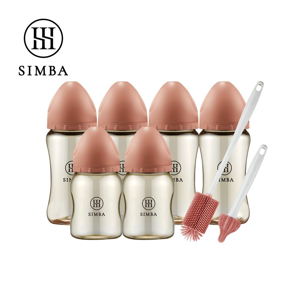 深入各種瓶！蘊蜜鉑金PPSU寬口奶瓶極淨組-新生適用-覓粉