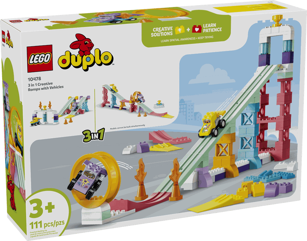 LEGO 10478 3 合 1 創意坡道與汽車套裝 3 in 1 Creative Ramps with Vehicles