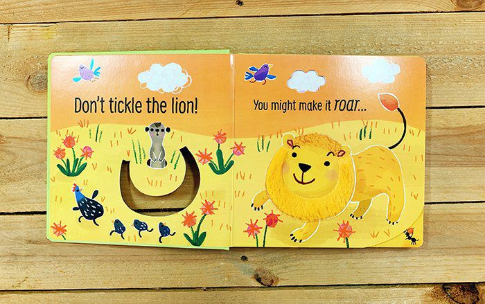 Don't tickle the Lion! 獅子搔搔癢（觸摸音效書）