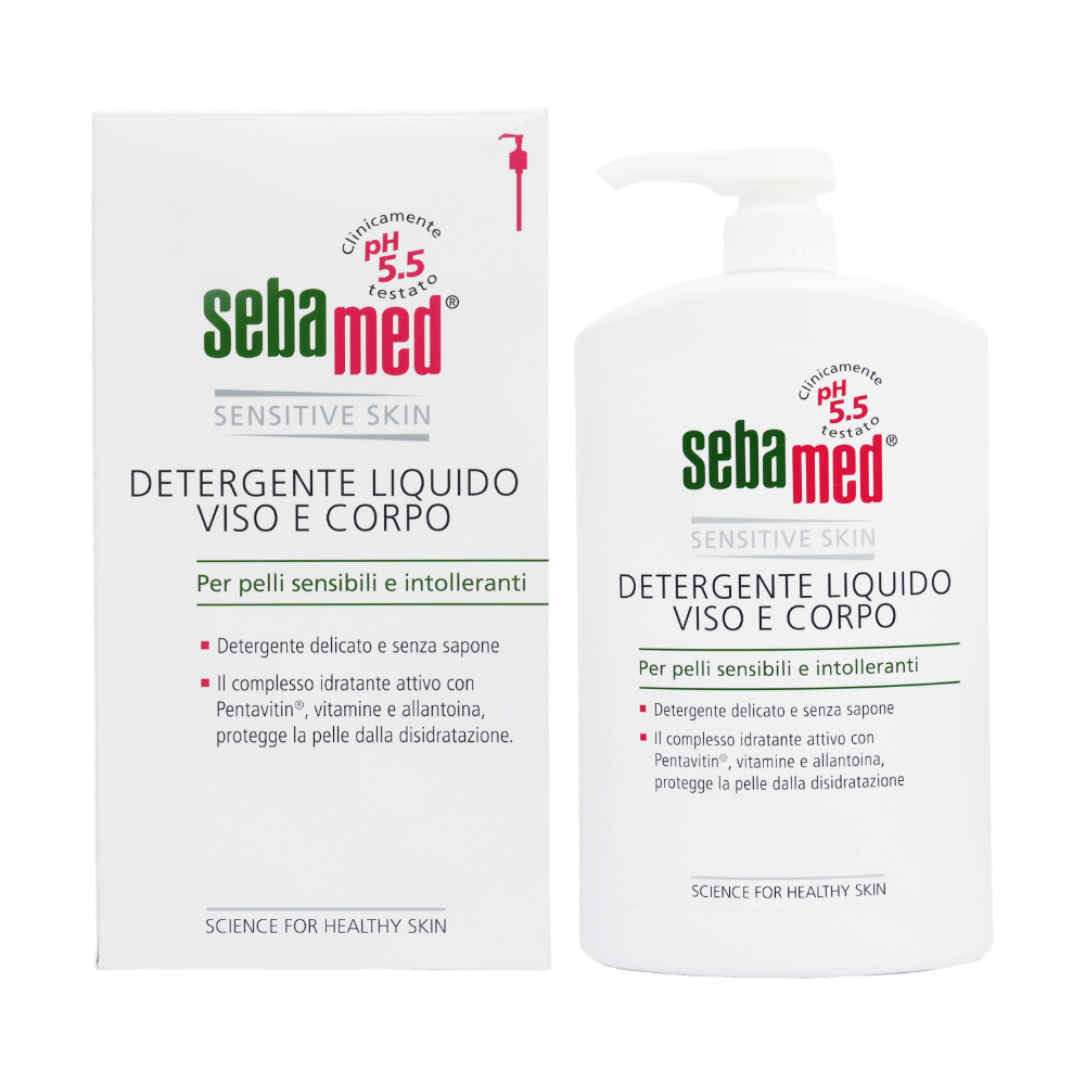 德國 Sebamed 施巴 - PH5.5 抗敏 溫和沐浴潔面雙效潔膚露 1000ml