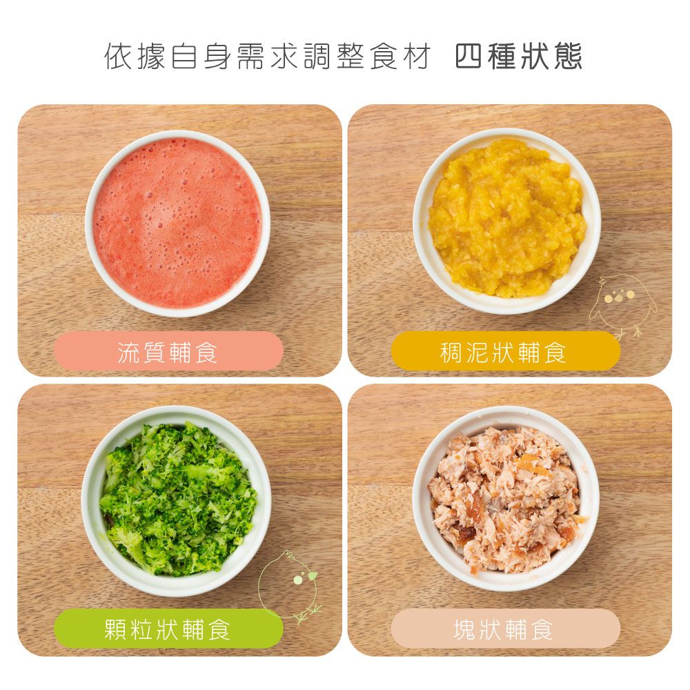 KINYO - 3in1多功能料理機-芋頭小雞-紫色-JC33P