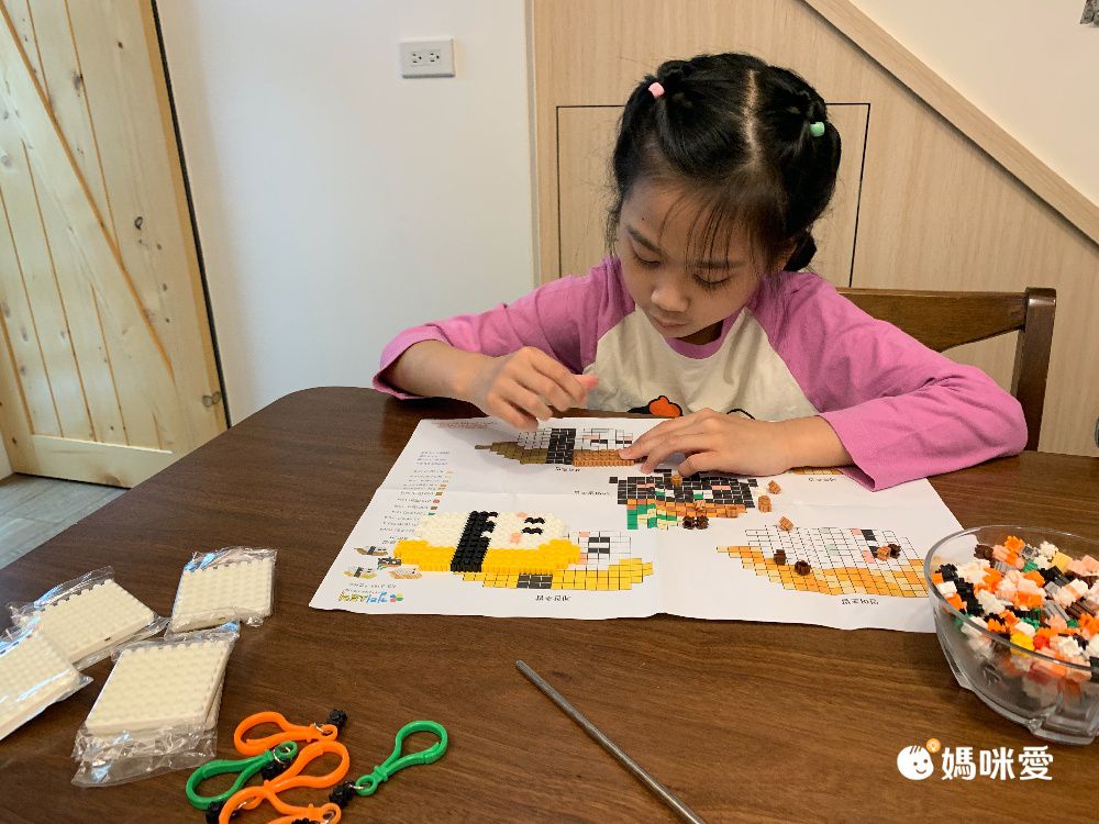 韓國 Color Story - 免燙拼豆-補充包165顆(緋紅/10mm)