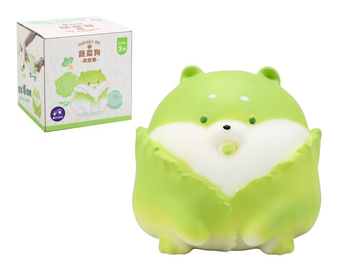 樂彩森林 - 療癒捏捏樂-蔬菜狗