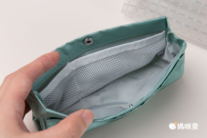 日本文具 KOKUYO - PiiiP小物雜貨透明收納包/筆袋-湖水綠