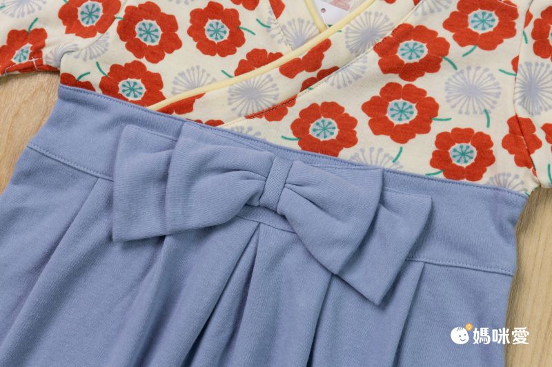 日本服飾代購 - 日本傳統袴/和服(連身衣式)-蒲公英花紋-暖黃 (90)