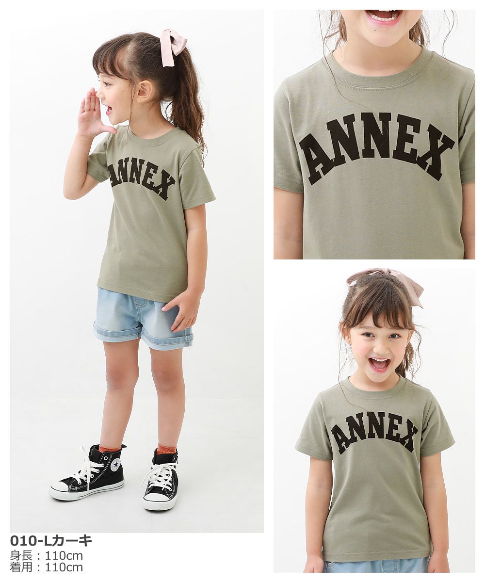 日本 devirock - 純棉 定番百搭印花短T-popping-水藍