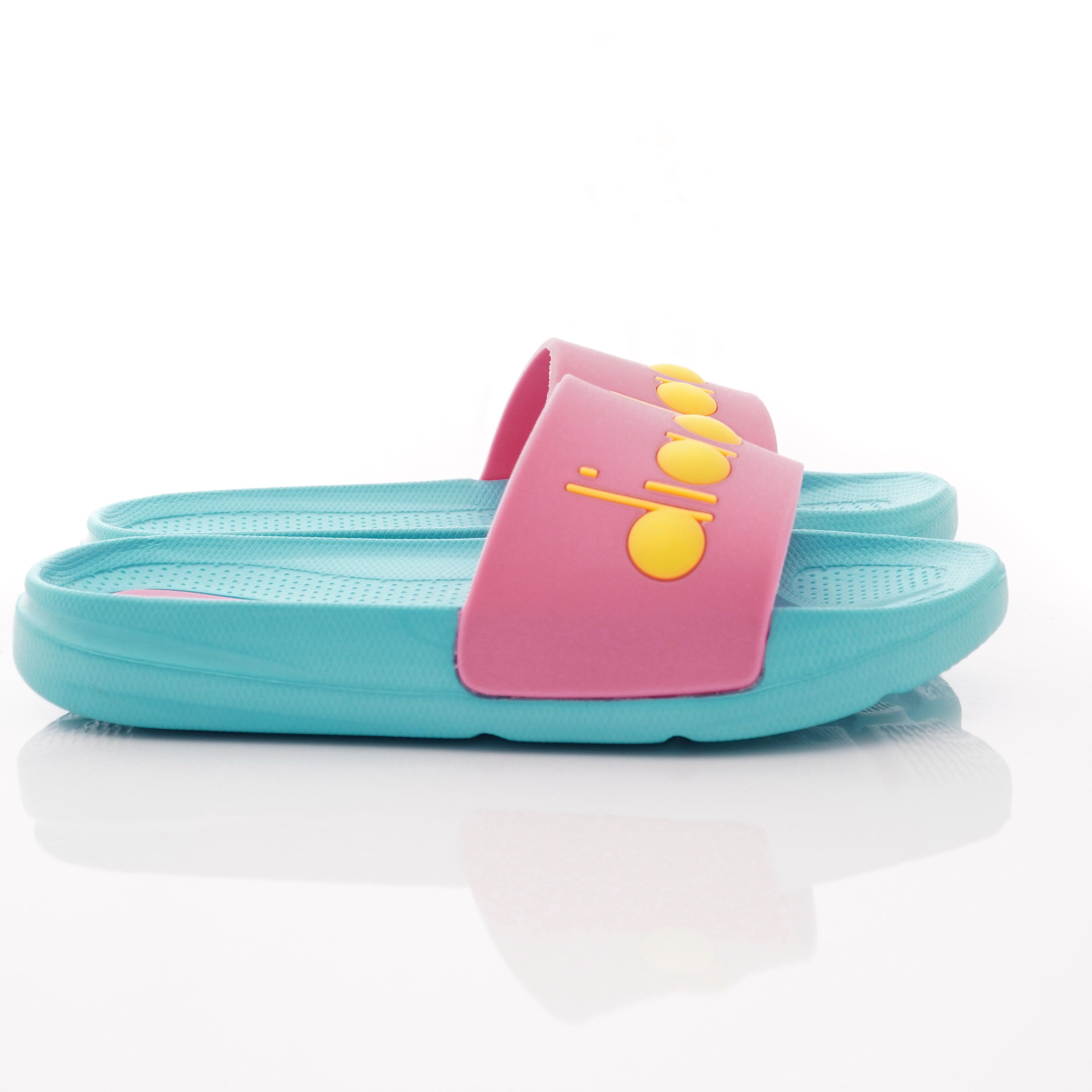 DIADORA - 輕量LOGO涼鞋/拖鞋(中小童段)-桃