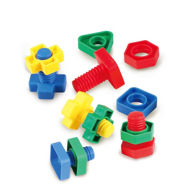 世一文化 - 配對轉轉螺絲：形狀vs顏色