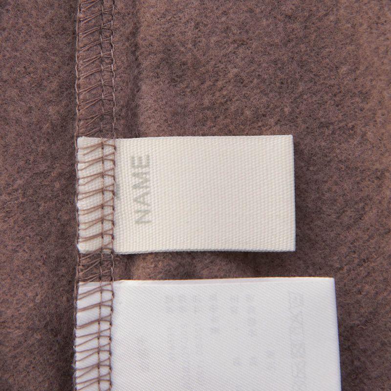 日本千趣會 - GITA 印花刷毛長袖上衣-巧克力磚-可可