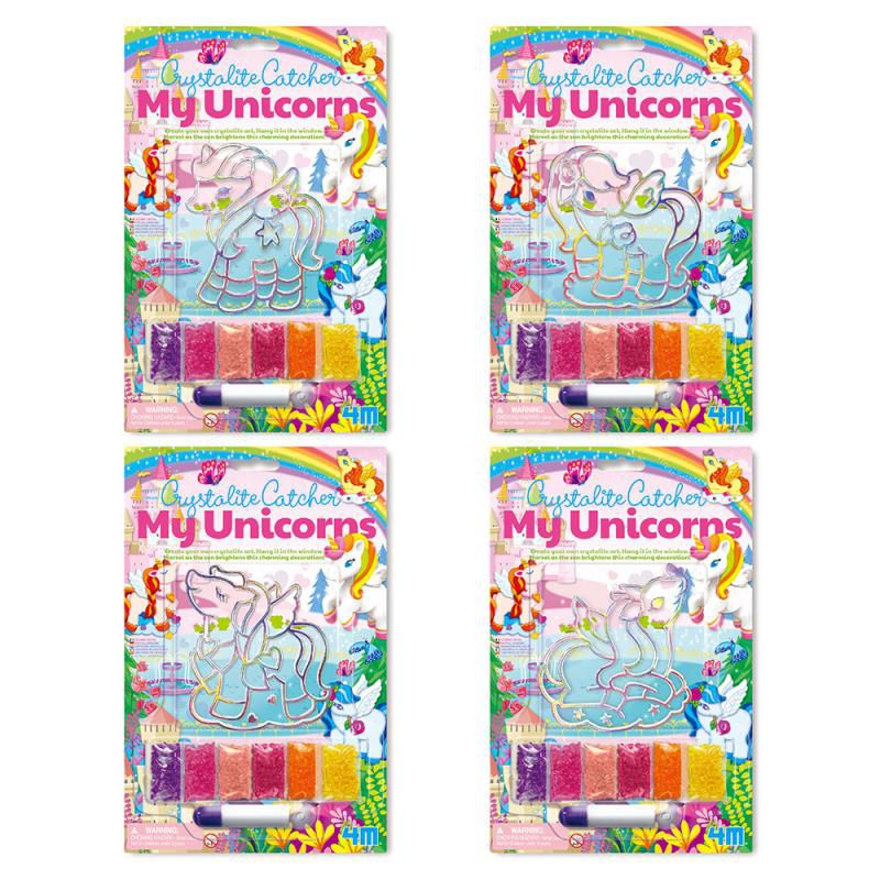 香港4M創意玩具 - 花精靈珠珠畫(四款隨機一款)