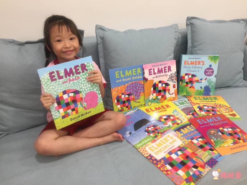 Elmer 10 Pack with Audio(10平裝+1CD)