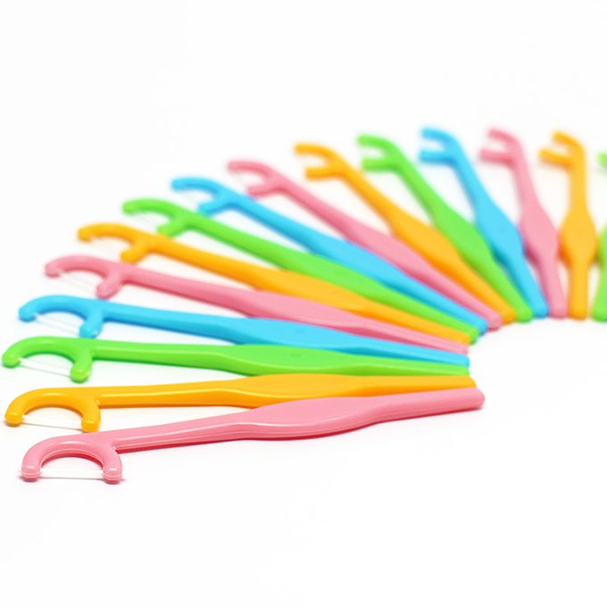 akachan honpo - 幼兒用牙線棒1.5～3歲30入