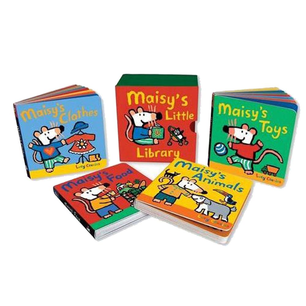 MAISY LITTLE LIBRARY/4 IN 1-盒裝書.內含4本硬頁書