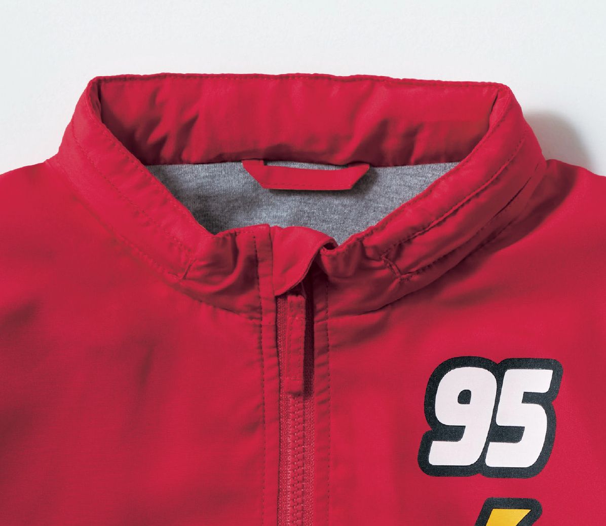 日本千趣會 - 迪士尼防風連帽外套(可拆帽/可收納)-CARS-經典紅黑