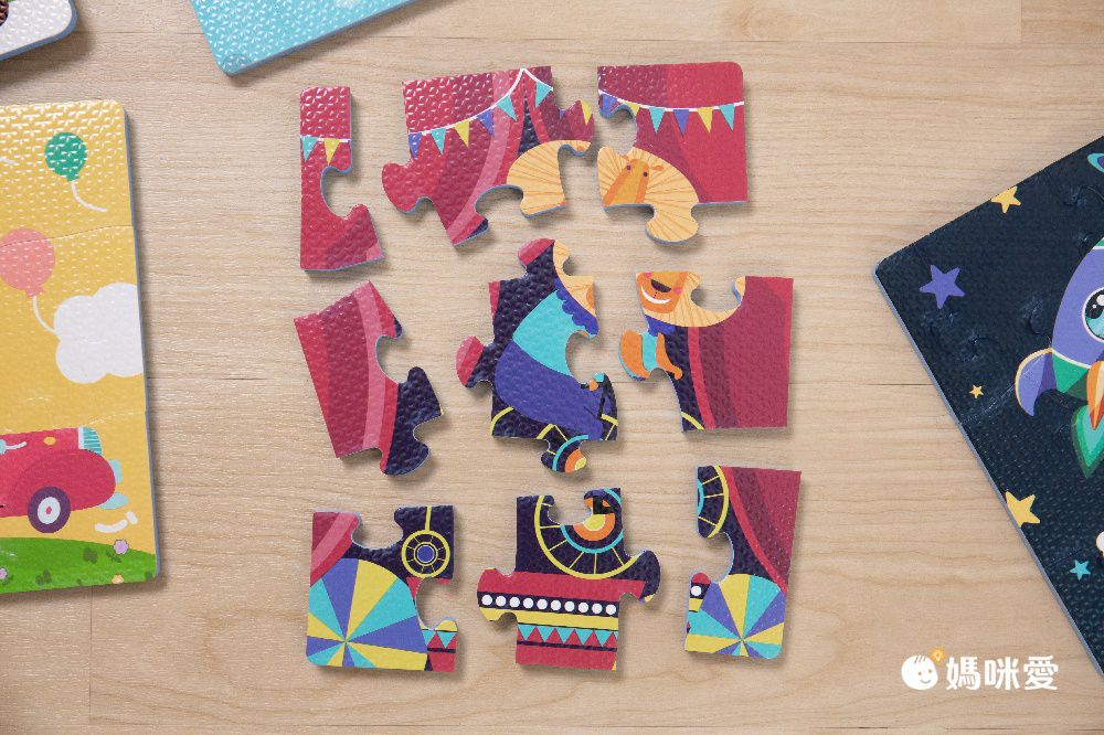 零塑化劑零重金屬！台灣製【LC 無毒 EVA 軟拼圖】