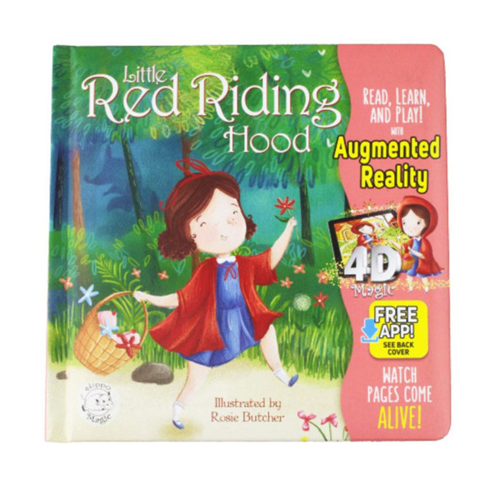 經典故事:小紅帽『4D書』Little Red Riding Hood Augmented Reality