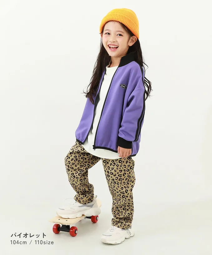 日本 devirock - 小立領側線條運動風夾克-黑