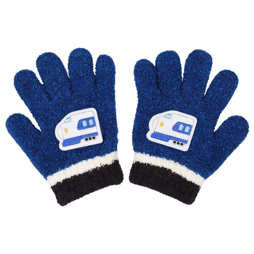 5指手套-新幹線布貼-日本製