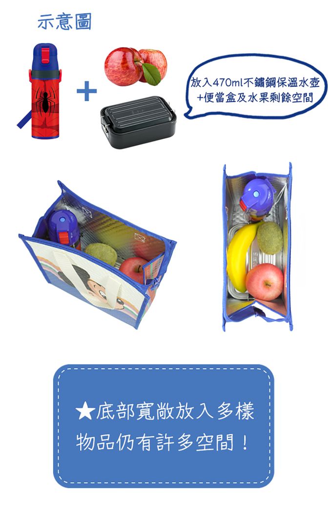 日本 SKATER - 保溫便當袋-米奇