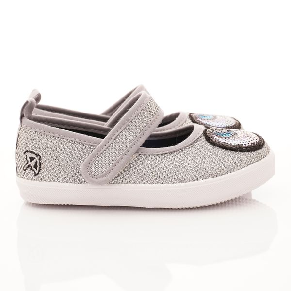 Arnold Palmer 雨傘牌 - 專櫃童鞋-大眼睛娃娃鞋款(中小童段)-銀