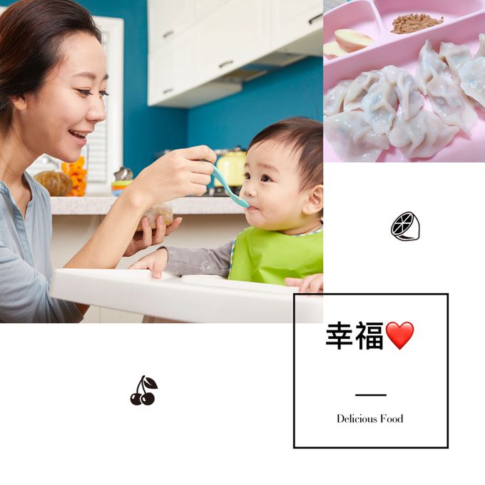 童心好食館 - 寶寶雲朵水餃-高麗菜玉米鮮肉(一歲以上微調味)(23顆)