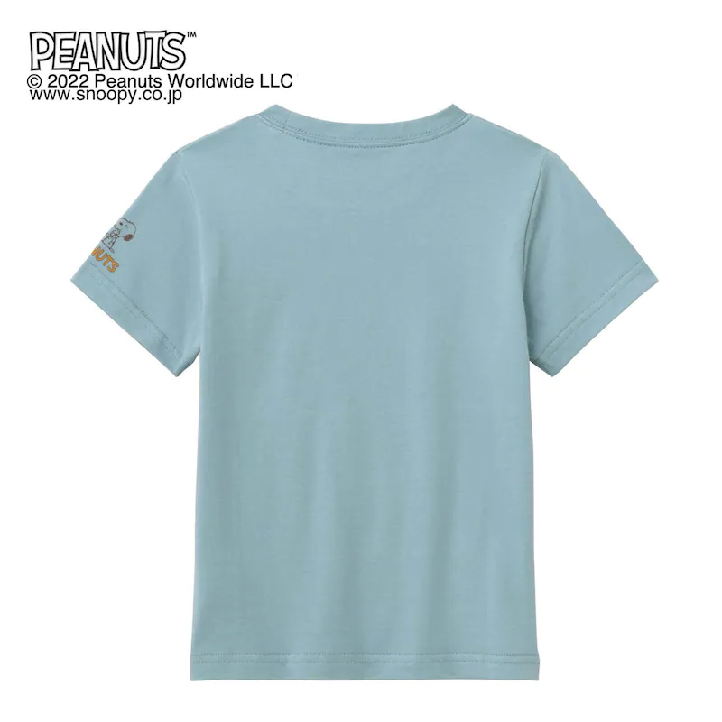 日本千趣會 - 史努比天竺棉短T-釣魚樂-燕麥