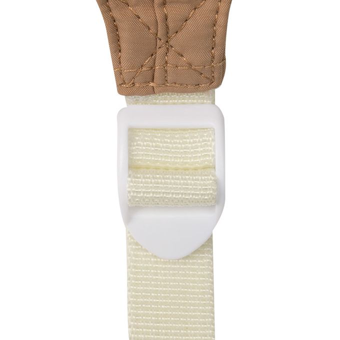 akachan honpo - 防走失背包-小熊刺繡-咖啡色