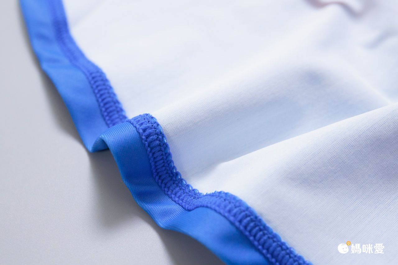 男寶長袖泳裝套裝(附帽子)-快樂恐龍-紅+白+藍