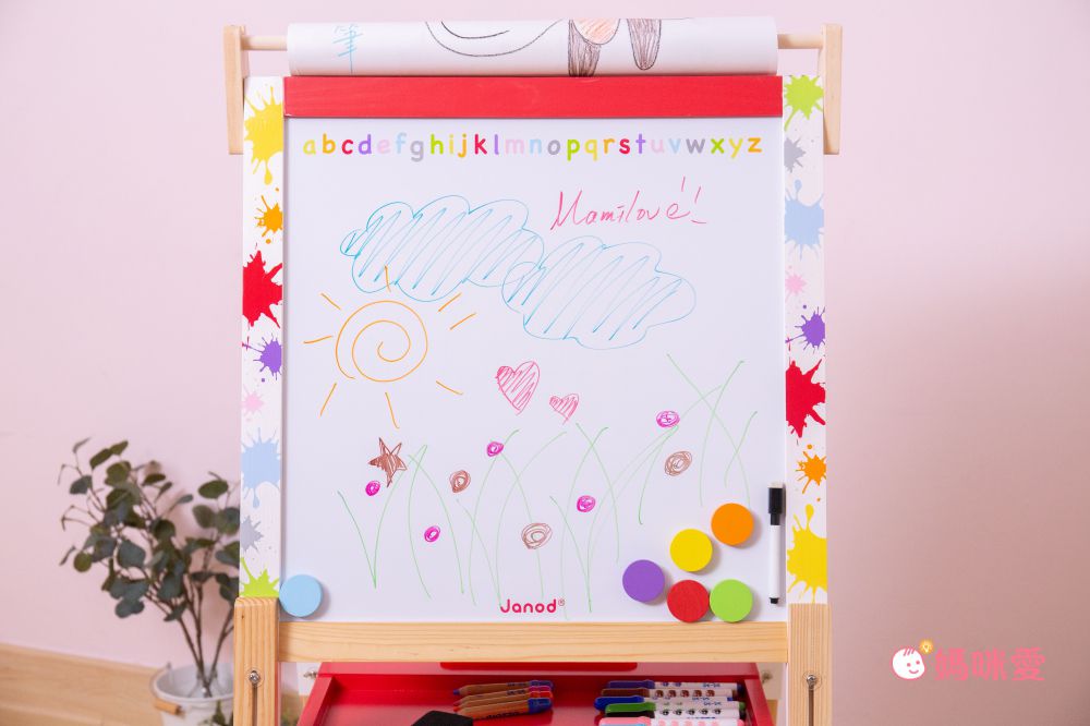 新畫架上市！法國設計【Janod】ABC雙面畫架