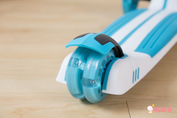 英國 Kiddimoto - 炫光摺疊滑板車Plus-粉紅邦妮 (95~140cm/40kg內)