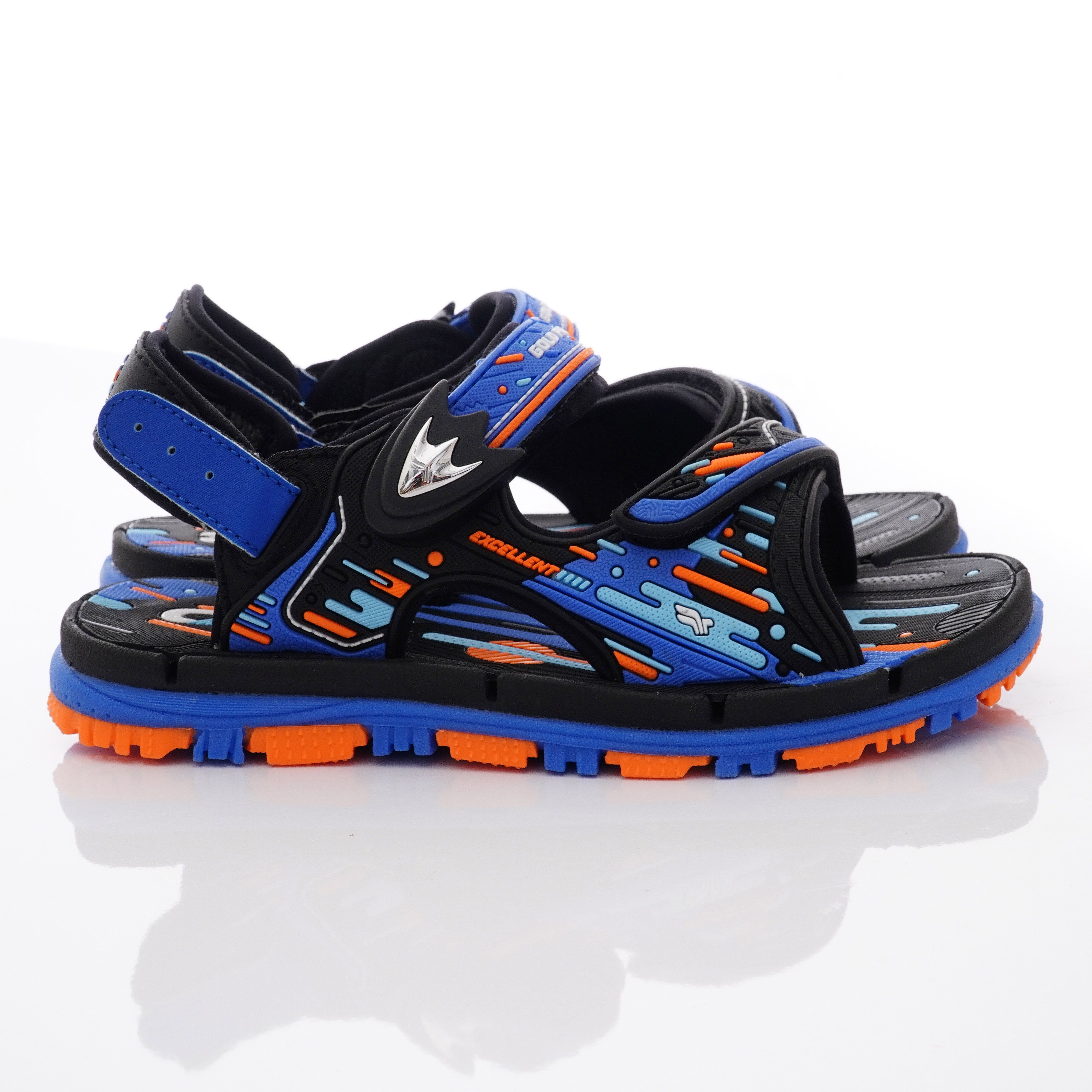 G.P - 運動磁扣兩穿涼拖鞋款(中小童段)-藍