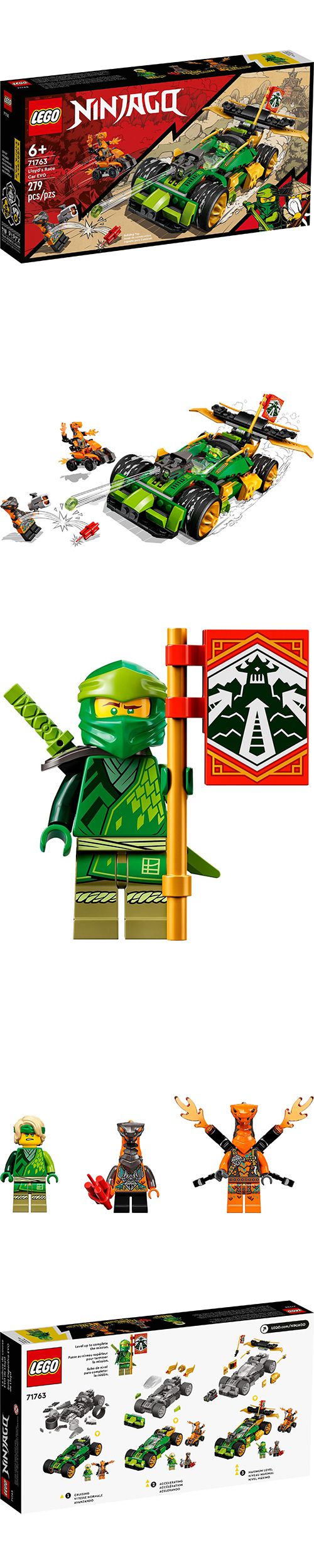 樂高 LEGO - 樂高積木 LEGO《 LT71763 》NINJAGO 旋風忍者系列 - 勞埃德的賽車-進化版-279pcs