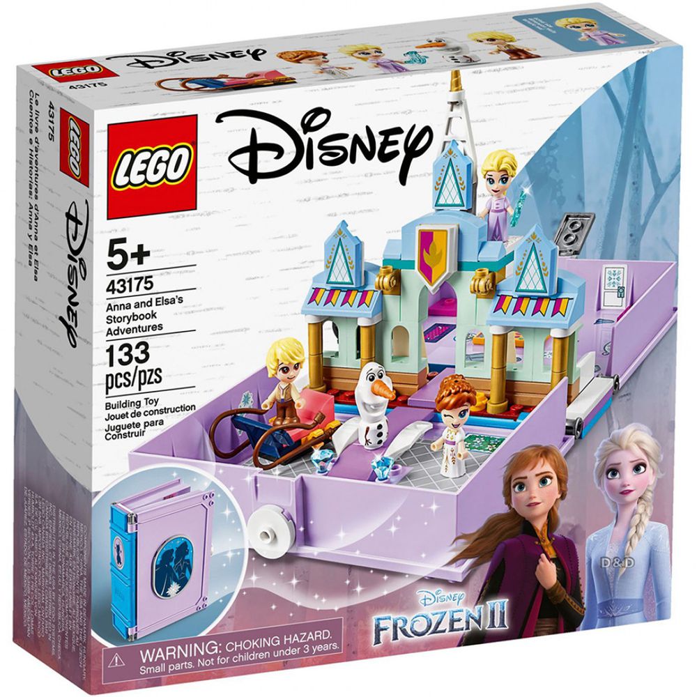 樂高 LEGO - 樂高 Disney 迪士尼公主系列 -  安娜與艾莎的口袋故事書 43175-133pcs