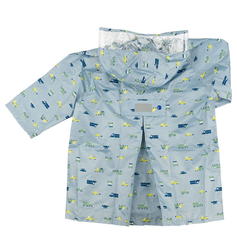 akachan honpo - 雨衣-汽車-淺藍色