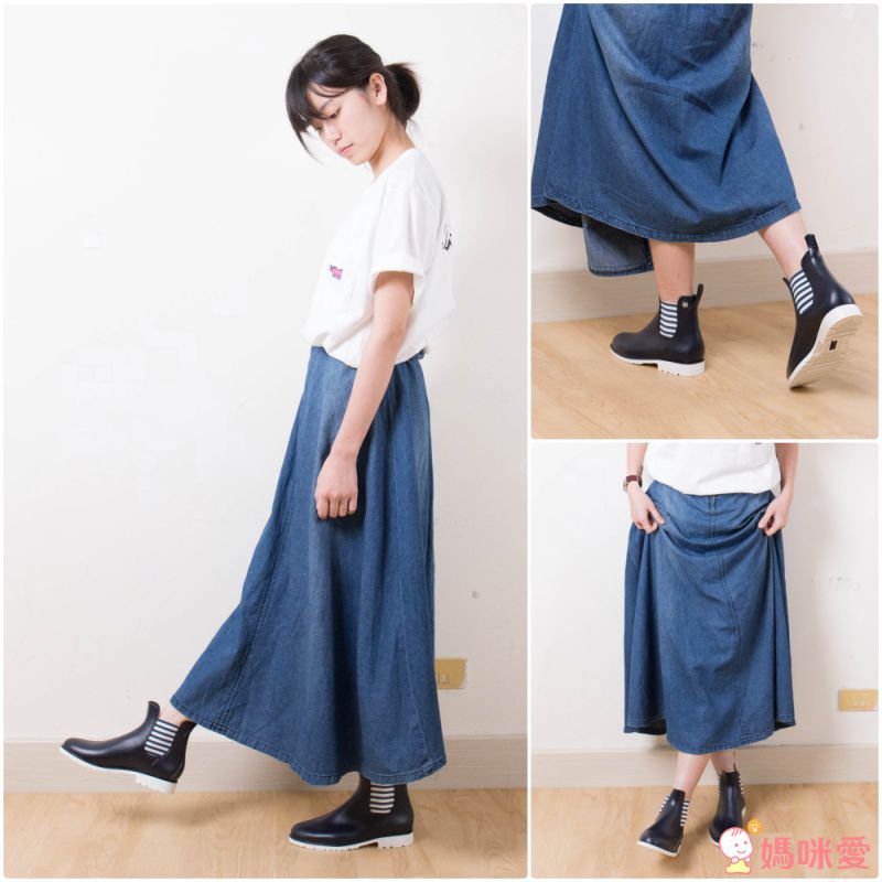 法國 Méduse 親子時尚雨靴/短靴/中筒靴