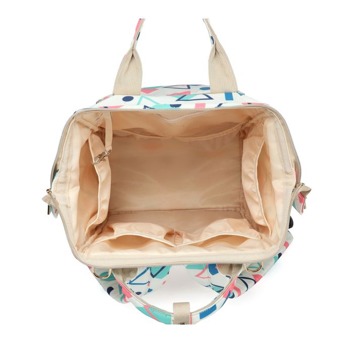 Heine 海恩 - WIN-202 時尚多功能多口袋 媽媽包 後背包 育兒包 待產包-夏日風情