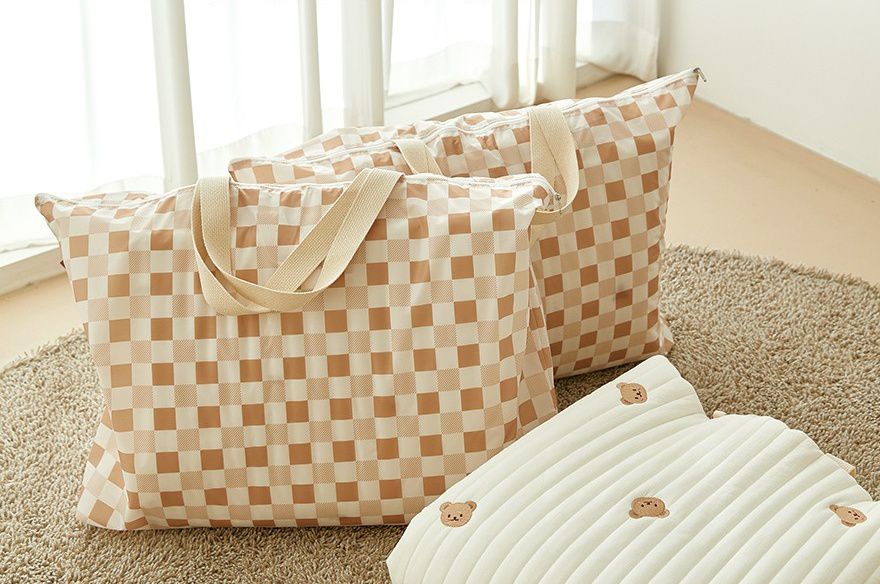 韓國 Formongde - 莫代爾5cm厚墊雙面用睡袋/寢具(附防水收納袋)-星空兔兔-*此款售完不補