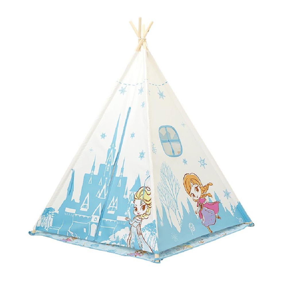 美國 ZOOBIES - 兒童遊戲帳篷-冰雪公主城堡