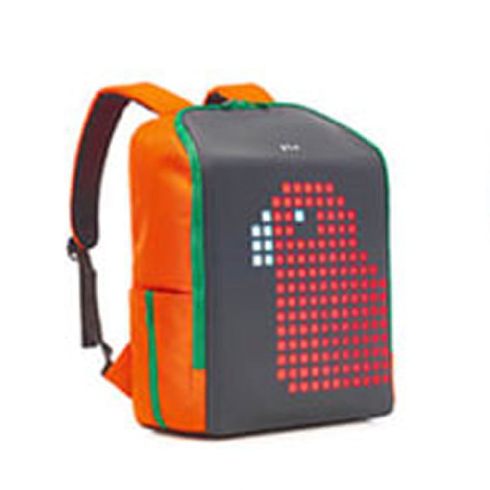 美國 Pix Mini - 兒童防水LED智能互動背包-橘