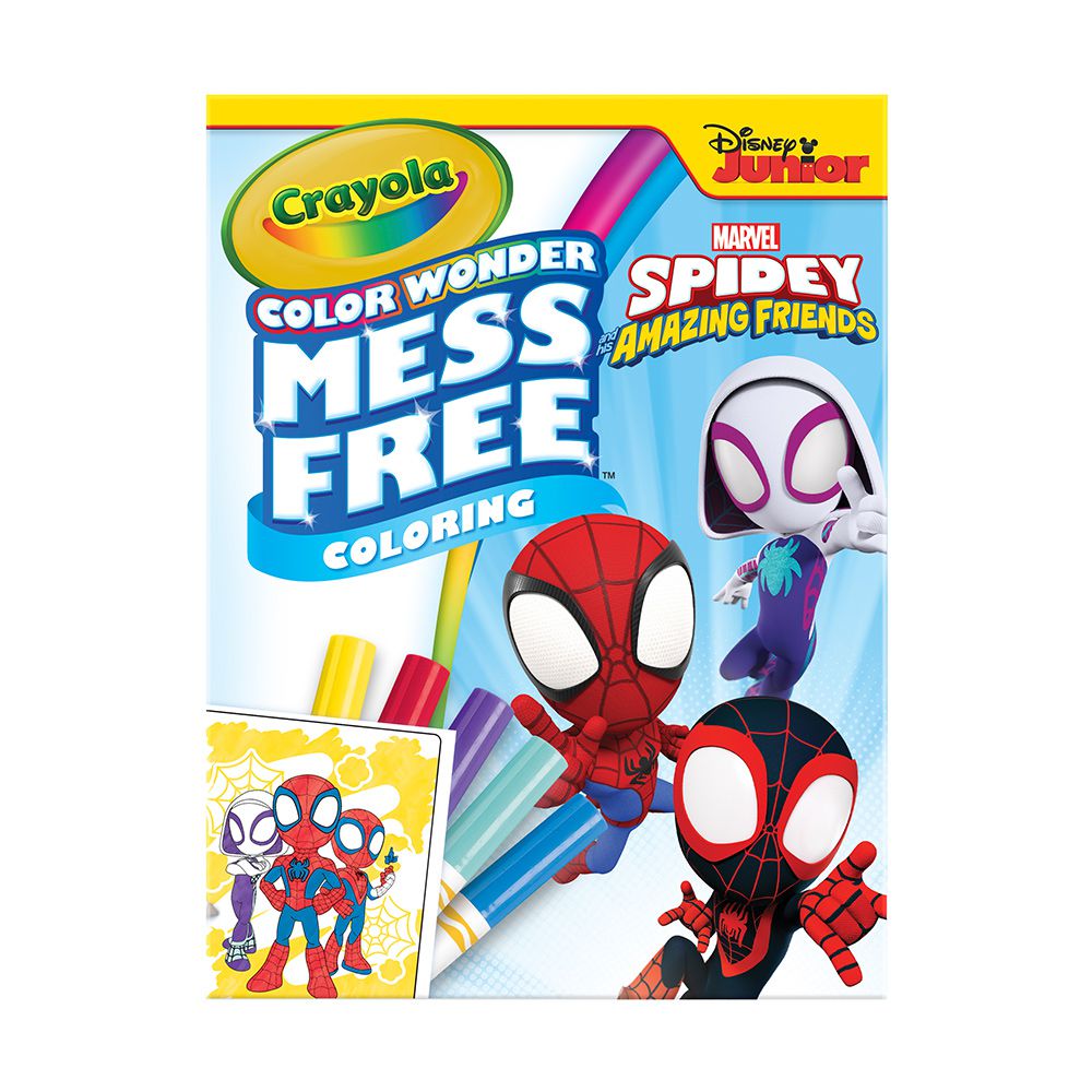 Crayola繪兒樂 - 神彩著色套裝-蜘蛛人與他的神奇朋友們(紙盒)